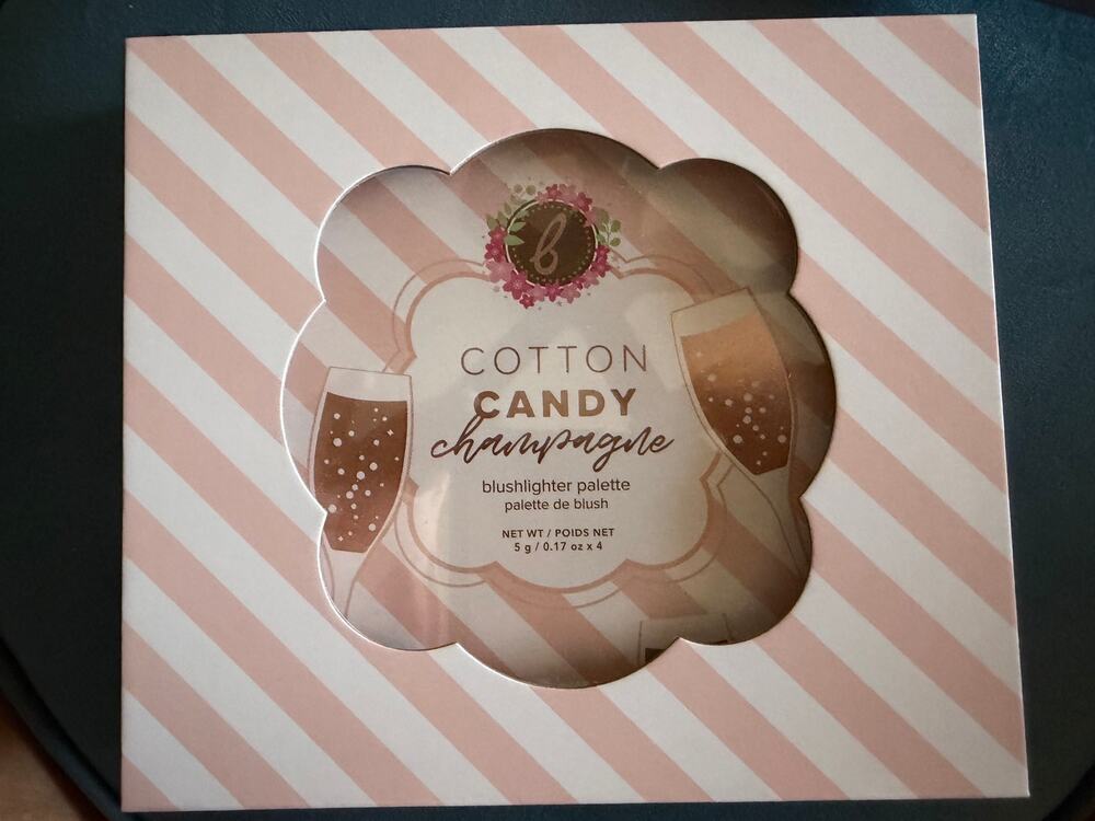 Beauty Bakerie Cotton Candy Champagne Blushlighter Palette New in Box 4 Shades